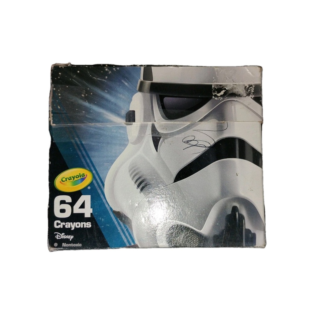 Crayola Star Wars STORMTROOPER 64 Colors Collectible Crayons w/ Sharpener 2015